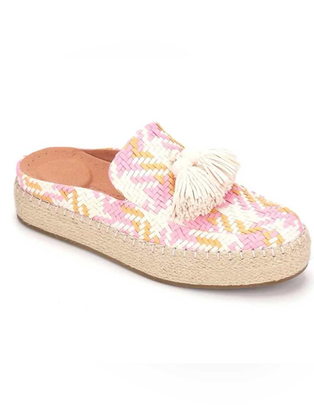Gentle Souls by Kenneth Cole Women's Rory Espadrille Slide Flats - Size 10
